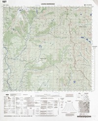 Laguna Mariñanqui 38°15'15.00"-70°55'08.60") [material cartográfico] : Instituto Geográfico Militar de Chile.
