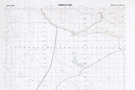 Pampa de Tana (19°15'- 69°45') [material cartográfico] : Instituto Geográfico Militar de Chile.