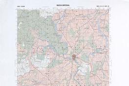 Nueva Imperial G-070 (38° 30'- 72° 45') [material cartográfico] preparado y publicado por el Instituto Geográfico Militar.