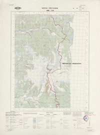 Monte Tronador 4100 - 7145 [material cartográfico] : Instituto Geográfico Militar de Chile.