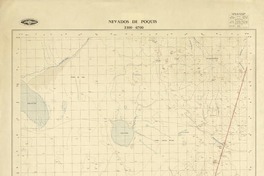 Nevados de Poquis 2300 - 6700 [material cartográfico] : Instituto Geográfico Militar de Chile.