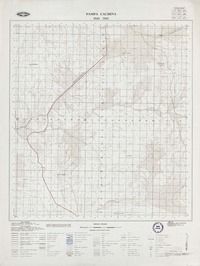 Pampa Cachina 2545 - 7015 [material cartográfico] : Instituto Geográfico Militar de Chile.