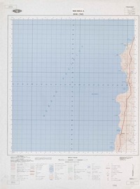 Michilla 2230 - 7015 [material cartográfico] : Instituto Geográfico Militar de Chile.