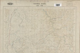 Central Rapel 3400 - 7130 [material cartográfico] : Instituto Geográfico Militar de Chile.