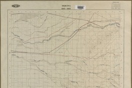 Aiquina 2215 - 6815 [material cartográfico] : Instituto Geográfico Militar de Chile.