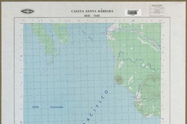 Caleta Santa Bárbara 4245 - 7245 [material cartográfico] : Instituto Geográfico Militar de Chile.