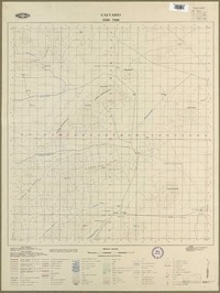 Calvario 2500 - 7000 [material cartográfico] : Instituto Geográfico Militar de Chile.