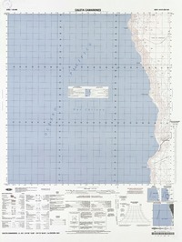 Caleta Camarones (19°00'13.00" - 70°15'06.05") [material cartográfico] : Instituto Geográfico Militar de Chile.