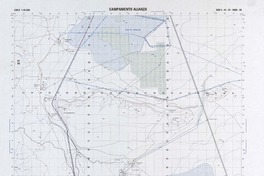 Campamento Alianza 20°45' - 69°30' [material cartográfico] : Instituto Geográfico Militar de Chile.