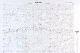 Cerro Catiña 21°00' - 69°00' [material cartográfico] : Instituto Geográfico Militar de Chile.