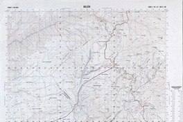 Belén (18°15' - 69°30') [material cartográfico] : Instituto Geográfico Militar de Chile.