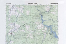 Central Rapel (34°00' - 71°30') [material cartográfico] : Instituto Geográfico Militar de Chile.