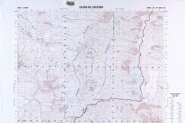 Cajón del encierro (29°00'-69°45') [material cartográfico] : Instituto Geográfico Militar de Chile.