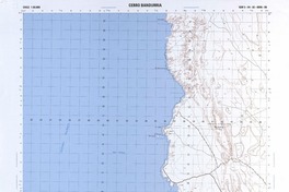 Cerro Bandurria (23° 15' - 70° 30')  [material cartográfico] Instituto Geográfico Militar.
