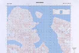 Bahía Brookes (54° 15' 00'' - 69° 45' 00'')  [material cartográfico] Instituto Geográfico Militar de Chile.