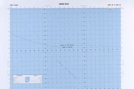 Bahía Félix (52° 45' 00'' - 73° 52' 30'')  [material cartográfico] Instituto Geográfico Militar de Chile.