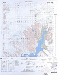 Cerro Campanario (50° 15' 00" - 73° 30' 00")  [material cartográfico] Instituto Geográfico Militar de Chile.