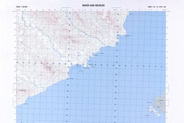 Bahía San Nicolás (53° 45' 00"- 70° 52' 30")  [material cartográfico] Instituto Geográfico Militar de Chile.