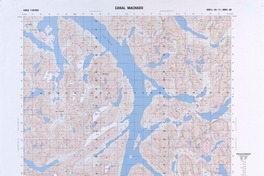 Canal Machado (49° 00' 00'' - 74° 40' 00'')  [material cartográfico] Instituto Geográfico Militar de Chile.