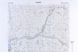 Cavilolén  [material cartográfico] Instituto Geográfico Militar.