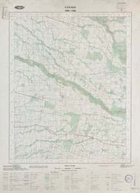 Canadá 3800 - 7200 [material cartográfico] : Instituto Geográfico Militar de Chile.
