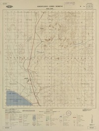 Aeropuerto Cerro Moreno 2315 - 7015 [material cartográfico] : Instituto Geográfico Militar de Chile.