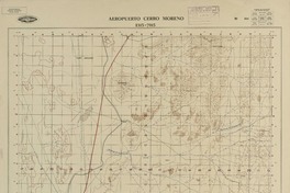 Aeropuerto Cerro Moreno 2315 - 7015 [material cartográfico] : Instituto Geográfico Militar de Chile.