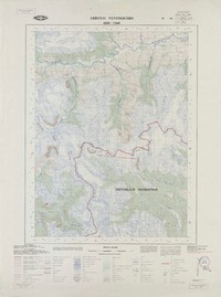 Arroyo Ventisquero (42°00'-72°00')  [material cartográfico] Instituto Geográfico Militar de Chile.