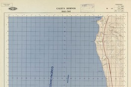 Caleta Hornos 2245 - 7015 [material cartográfico] : Instituto Geográfico Militar de Chile.