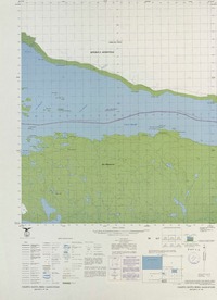 Caleta Santa Rosa 544500 - 675230 [material cartográfico] : Instituto Geográfico Militar de Chile.