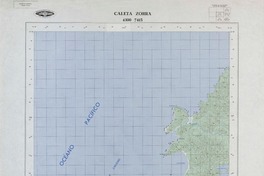 Caleta Zorra (43° 00' - 74° 15')  [material cartográfico] Instituto Geográfico Militar de Chile.