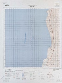 Caleta Hornos 2245 - 7015 [material cartográfico] : Instituto Geográfico Militar de Chile.