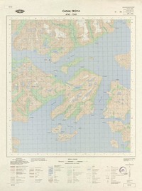 Canal Troya 4745 - 7340 [material cartográfico] : Instituto Geográfico Militar de Chile.
