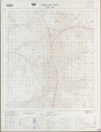 Cerro del Pingo 2530 - 7015 [material cartográfico] : Instituto Geográfico Militar de Chile.