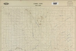 Cerro Jaspe 2145 - 6845 [material cartográfico] : Instituto Geográfico Militar de Chile.