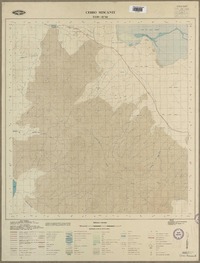 Cerro Miscanti 2330 - 6730 [material cartográfico] : Instituto Geográfico Militar de Chile.