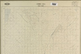 Cerro Lila 2345 - 6815 [material cartográfico] : Instituto Geográfico Militar de Chile.