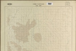 Cerro Pajonales 2400 - 6800 [material cartográfico] : Instituto Geográfico Militar de Chile.