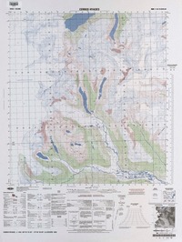 Cerros Hyades (46°45'01.50"-73°00'03.40") [material cartográfico] : Instituto Geográfico Militar de Chile.