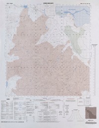 Cerro Miscanti 23°30' - 67°30' [material cartográfico] : Instituto Geográfico Militar de Chile.