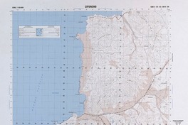 Cifuncho 25°30' - 70°30' [material cartográfico] : Instituto Geográfico Militar de Chile.