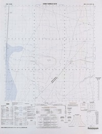 Cerro Tambillo Alto 21°15' - 69°15' [material cartográfico] : Instituto Geográfico Militar de Chile.