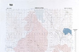 Cerro de la Pena (25°00'-68°30') [material cartográfico] : Instituto Geográfico Militar de Chile.
