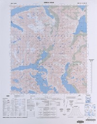Cerro la Aguja (55° 00' 00'' - 69° 00' 00'')  [material cartográfico] Instituto Geográfico Militar de Chile.