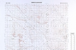 Cerro de Llullaillaco  [material cartográfico] Instituto Geográfico Militar.