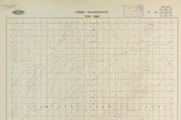 Cerro Mastodonte 2330 - 6900 [material cartográfico] : Instituto Geográfico Militar de Chile.