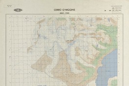 Cerro O'Higgins 4845 - 7300 [material cartográfico] : Instituto Geográfico Militar de Chile.