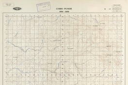 Cerro Pumiri 1900 - 6900 [material cartográfico] : Instituto Geográfico Militar de Chile.
