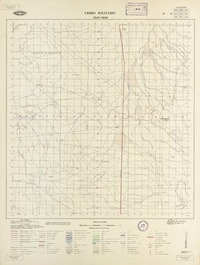 Cerro Solitario 2245 - 6930 [material cartográfico] : Instituto Geográfico Militar de Chile.