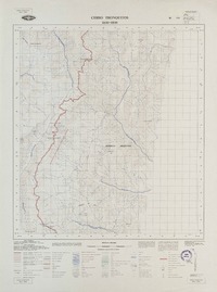 Cerro Tronquitos 2830 - 6930 [material cartográfico] : Instituto Geográfico Militar de Chile.
